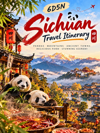 🐼🌶️ 6 Days, 5 Nights in Sichuan, China 🇨🇳 — Pandas, Mountains & A LOT of Good Food!