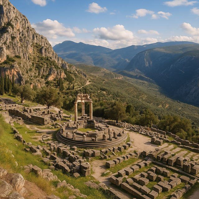 Delphi – The Center of the Ancient World 🏛️⛰️