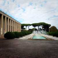 Square Colosseum in Rome