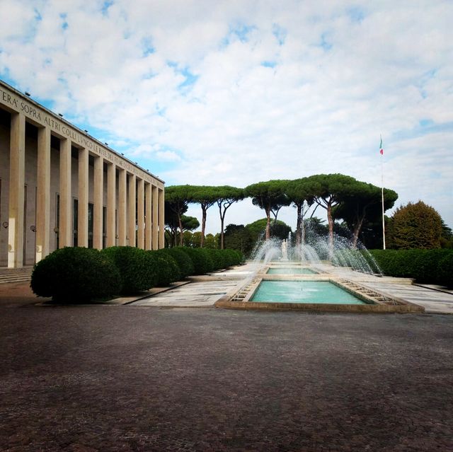 Square Colosseum in Rome