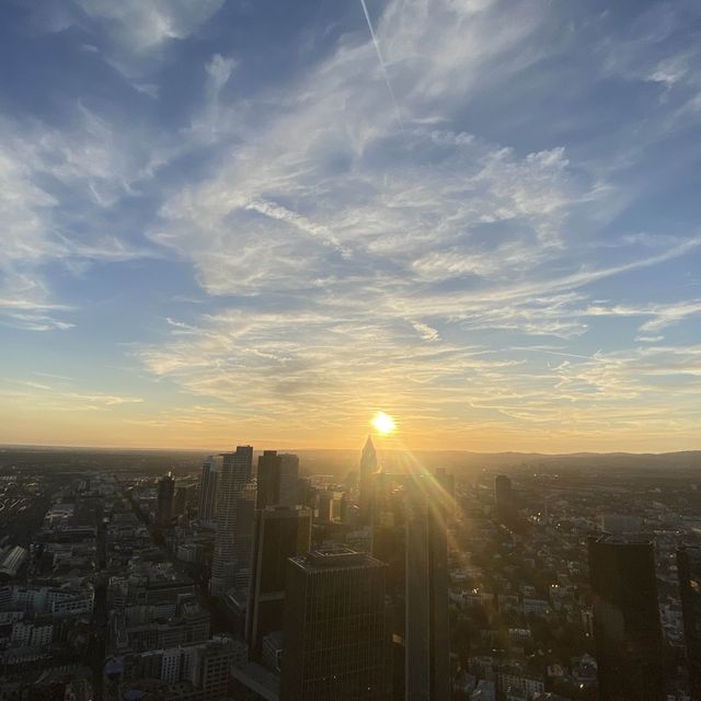 🇩🇪 Best Viewpoint in Frankfurt 🌇