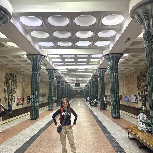 walk the city’s beautiful metro stations 