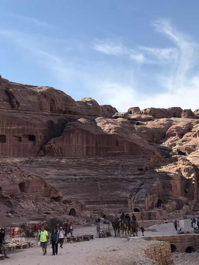 Petra , one of historical wonder of the world 