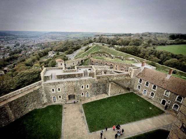 Dover Castle: the largest 