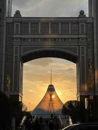 Astana in golden hour! 