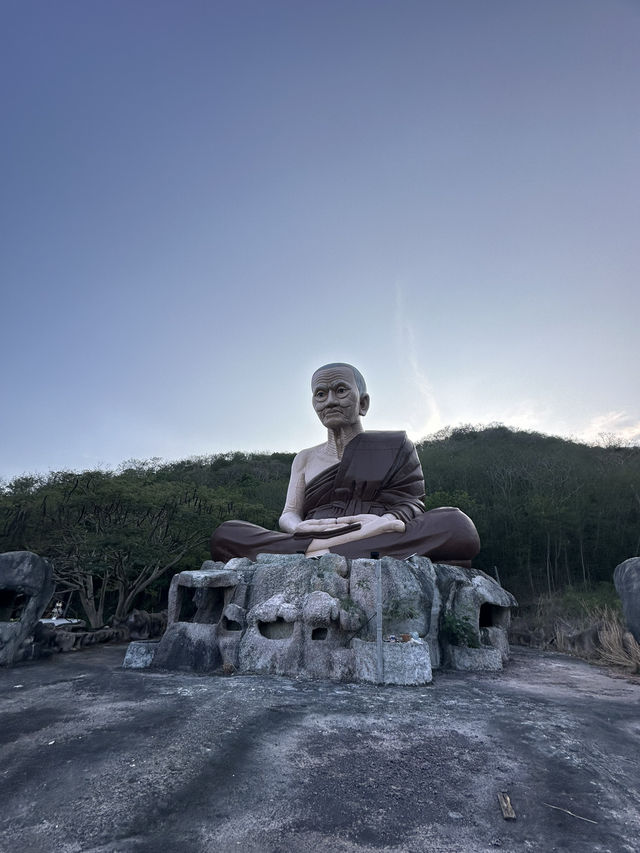 Surreal cave temple experience