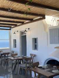 Santorini | Brilliant Greek food in Santorini with sea view 