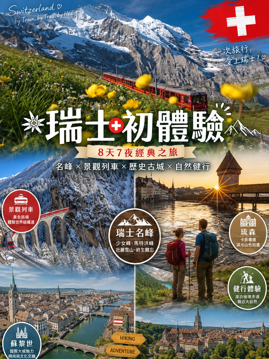 [Pengalaman Pertama Saya di Swiss] 8 Hari 7 Malam (Direkomendasikan oleh Jessica, seorang blogger perjalanan Swiss)
