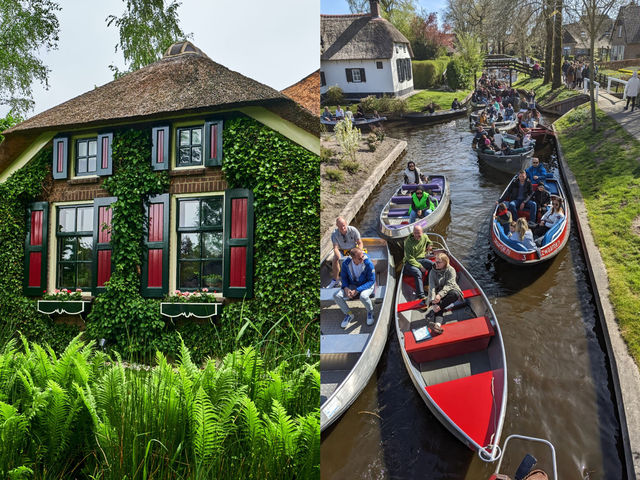 In April, go to the Netherlands and search for the tulips in your dreams.