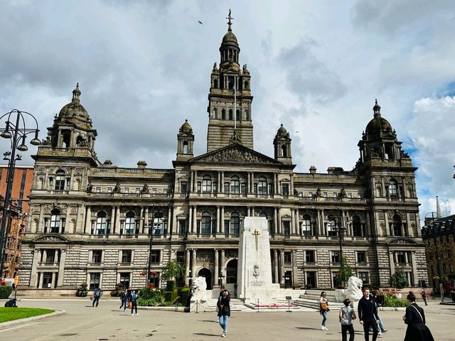 A Nice Square to Chill in Glasgow🏴󠁧󠁢󠁳󠁣󠁴󠁿