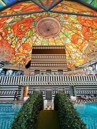 多哈蒙德里安酒店～阿拉伯餐廳露台派對和頂樓空中游泳池都太美啦！