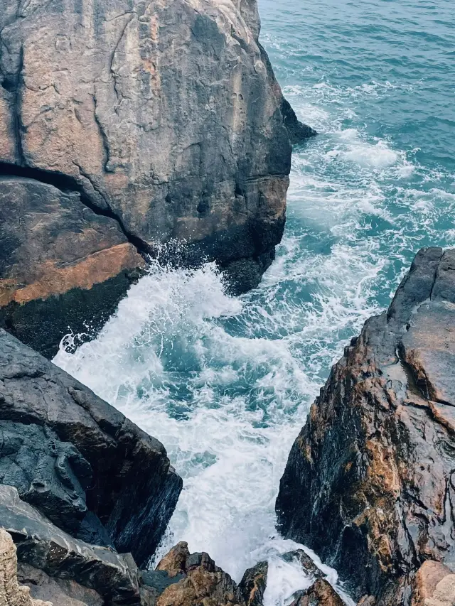 Dongji Island in Zhoushan, it's really beautiful when it doesn't rain