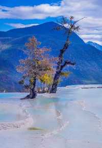 白水台——香格里拉的納西聖地，中國最大的泉水台地之一