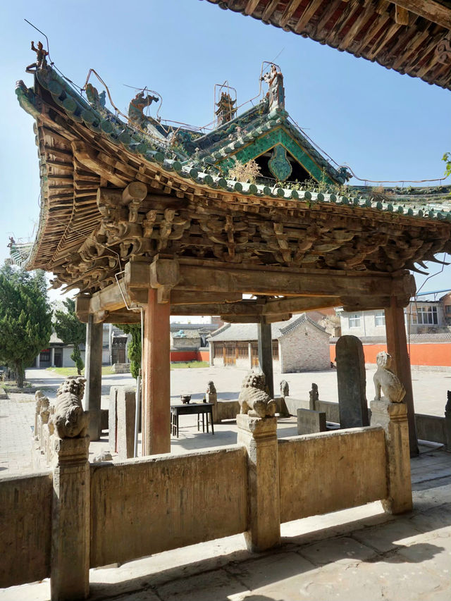 山西旅遊｜晉南古城堡與明代琉璃古廟-潤城東嶽廟