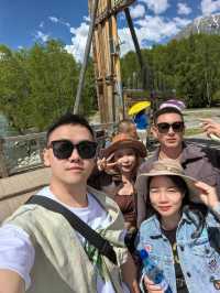 與冬天不同，夏天的禾木更像童話世界