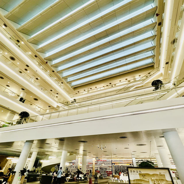 種草深圳圖書館北館啦，環境高大上哦