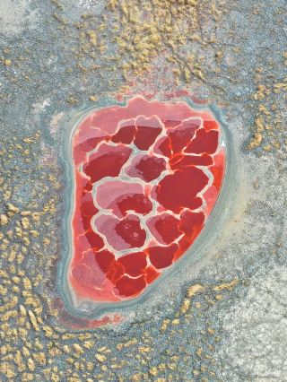 Tengger Desert Five Lakes Crossing Explore the Heart of the Earth - Ulan Lake