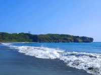 旗津島：樹影婆娑，海水清澈