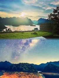 廣東的"世外桃源"——桃花湖。