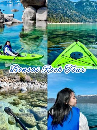 Tahoe | Kayak transparent kayaking in the stunning Jelly Lake❤️✨