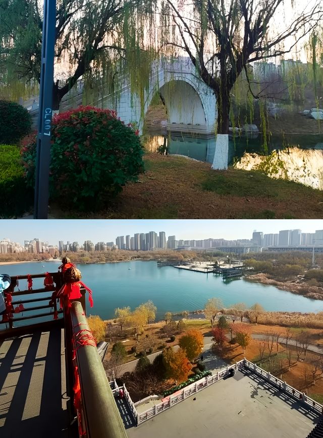 齊盛湖公園，城市中的綠洲