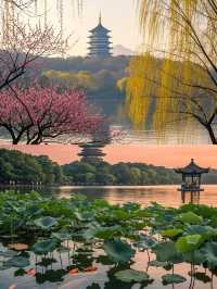 漫步西湖邂逅一場跨越時空的浪漫