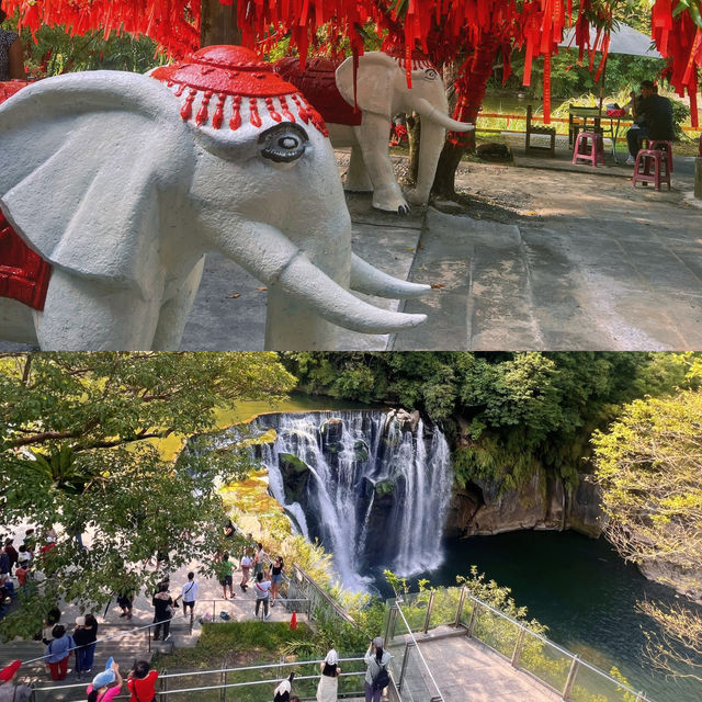 💚 A Refreshing Stop at Shifen Waterfall 💦 