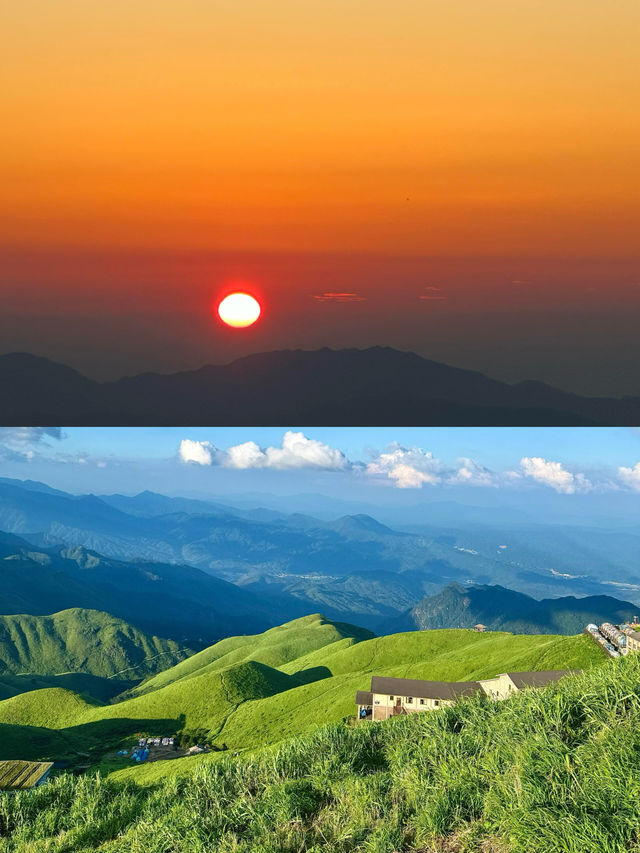 武功山徒步賞雲海 日出日落絕美風光