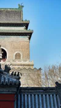 北京鐘鼓樓，中軸線嘅時光回響