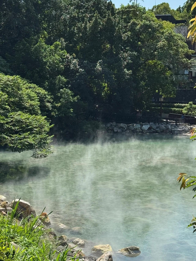 🎏台北北投地熱谷，簡直是夏天獨旅的寶藏地🎐