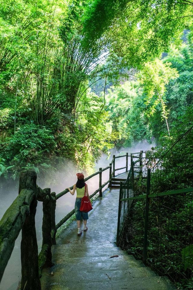 以為青城山已經夠涼快，直到我來到呢度……成都出發1h