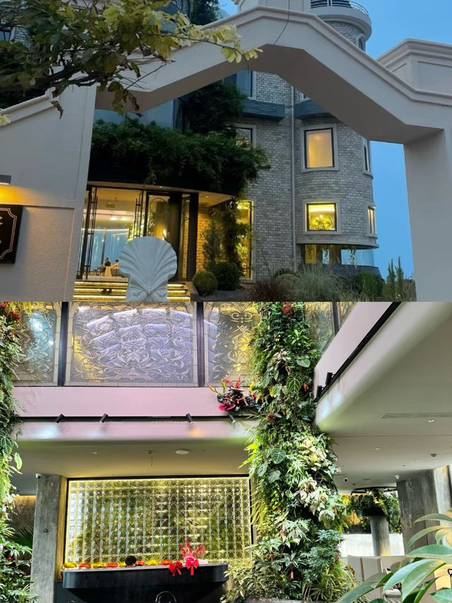 海濱童話城堡，躺觀海景