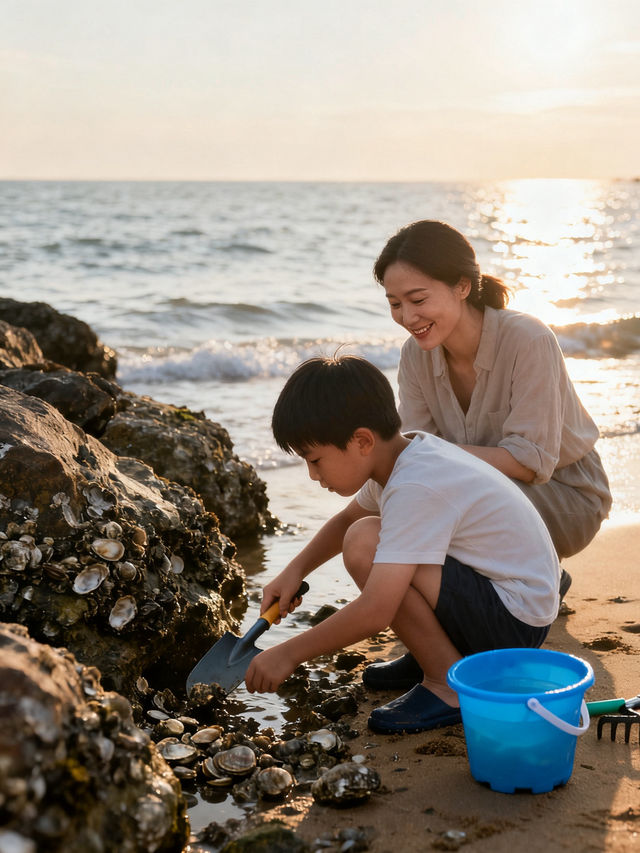 青島4天親子遛娃天花板!趕海+看鯨+露營,1萬內吃住行全攻略 青島4天親子遛娃天花板!趕海+看鯨+露營,1萬內吃住行全攻略