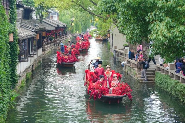 周莊古鎮，《張廳有囍》沉浸體驗水鄉婚俗