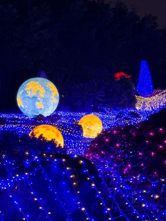 廈門夜遊頂流！園博苑花燈每週末限定浪漫