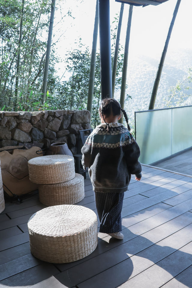 秋天帶娃住進莫干山，被美景治癒了！