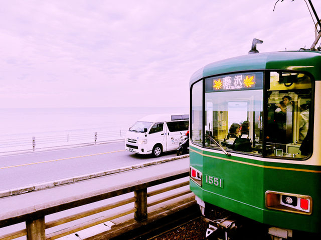 自帶 BGM 的熱血青春回憶｜湘南海岸 × 江之電 🚃🌊