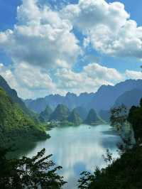 廣西百色浩坤湖|水墨仙境打卡攻略喀斯特地貌絕了!