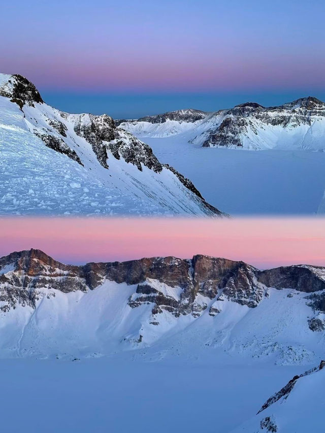 長白山日落｜誤入芬蘭童話鎮の粉雪日落live秀