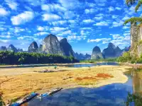 桂林隱秘寶藏！興坪古鎮一日遊攻略，美到失