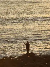 大連傅家莊的落日熔金