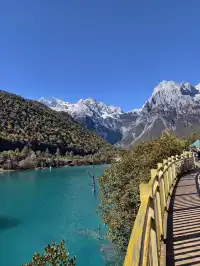 玉龍雪山12月初實況及遊玩路線
