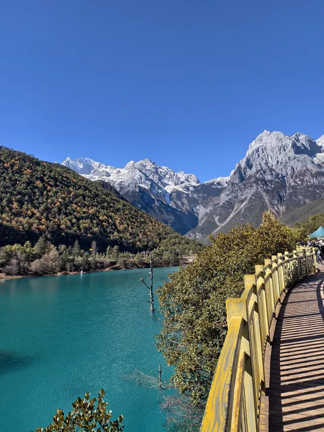 玉龍雪山12月初實況及遊玩路線