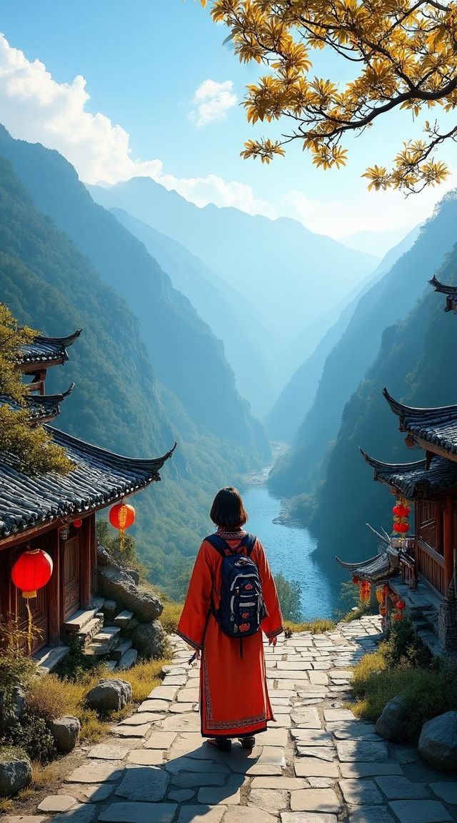 這古鎮,裝下江南與雪山 這古鎮,裝下江南與雪山