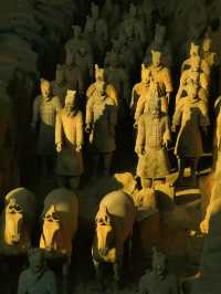 冬天一大早來西安,會看見復活的兵馬俑