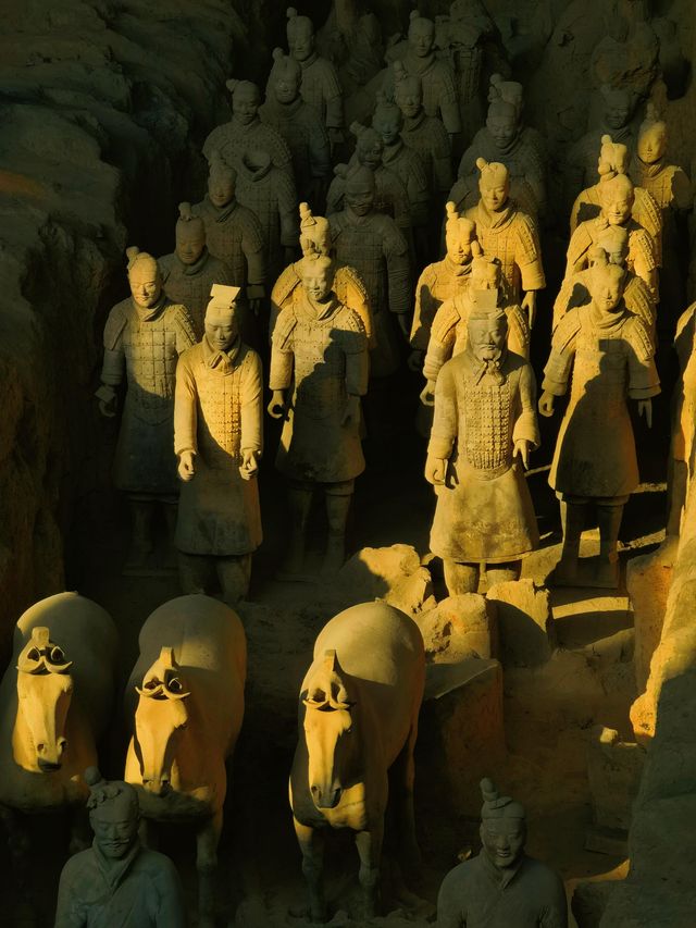 冬天一大早來西安,會看見復活的兵馬俑 冬天一大早來西安,會看見復活的兵馬俑