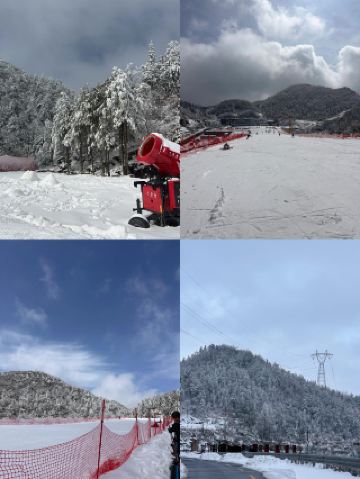 Двухдневный маршрут «Лед и огонь» в Ичанге: катание на лыжах, горячие источники и изысканная кухня — всё включено.