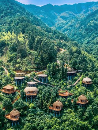武漢周辺2.5時間の薬姑山古瑶村、山水の秘境で癒し効果抜群