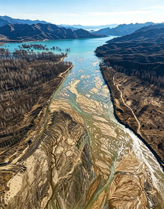 河北阜平の秘境|山咀頭に隠れる太行の水墨画と草原