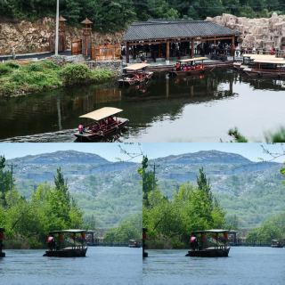 At dawn, leave the comforts of life for a secluded valley, a journey through mountains and rivers to visit Guigu. At daybreak, set out from Ronghua in the morning